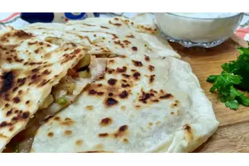 Patlıcanlı Gözleme Tarifi ve Malzemeleri